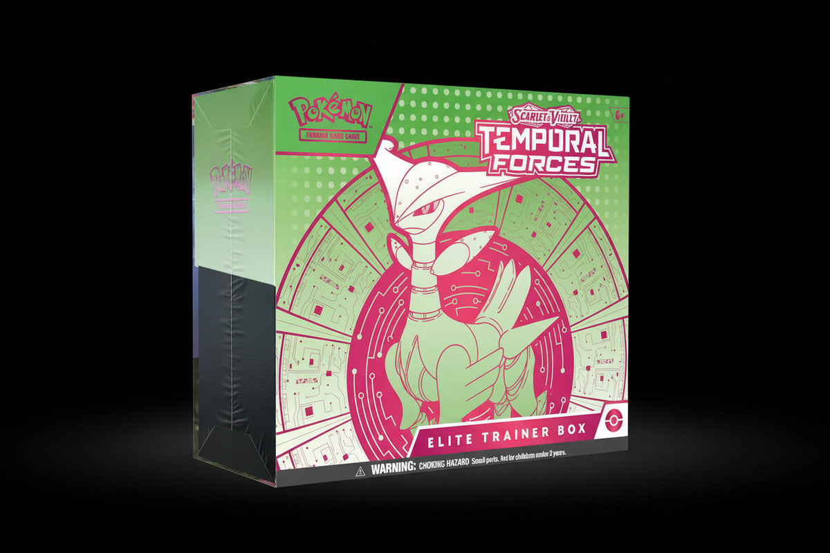 Temporal Forces Elite Trainer Box [Iron Leaves ex] # - SV05: Temporal Forces - Near Mint