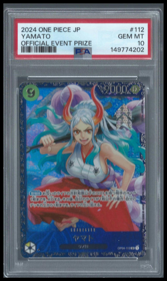 Yamato OP04-112 Flagship Battle ONE PIECE Card Japanese PSA 10