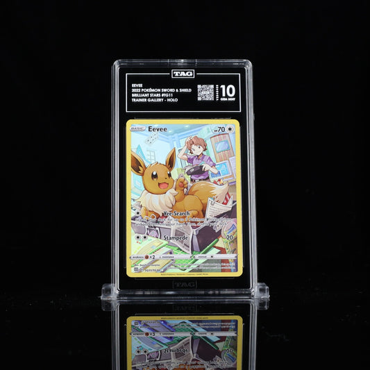 Eevee TG11/TG30 Swsh09: Brilliant Stars Trainer Gallery Holo