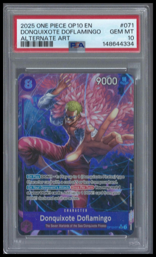 Donquixote Doflamingo OP10-071 (Parallel) PSA 10