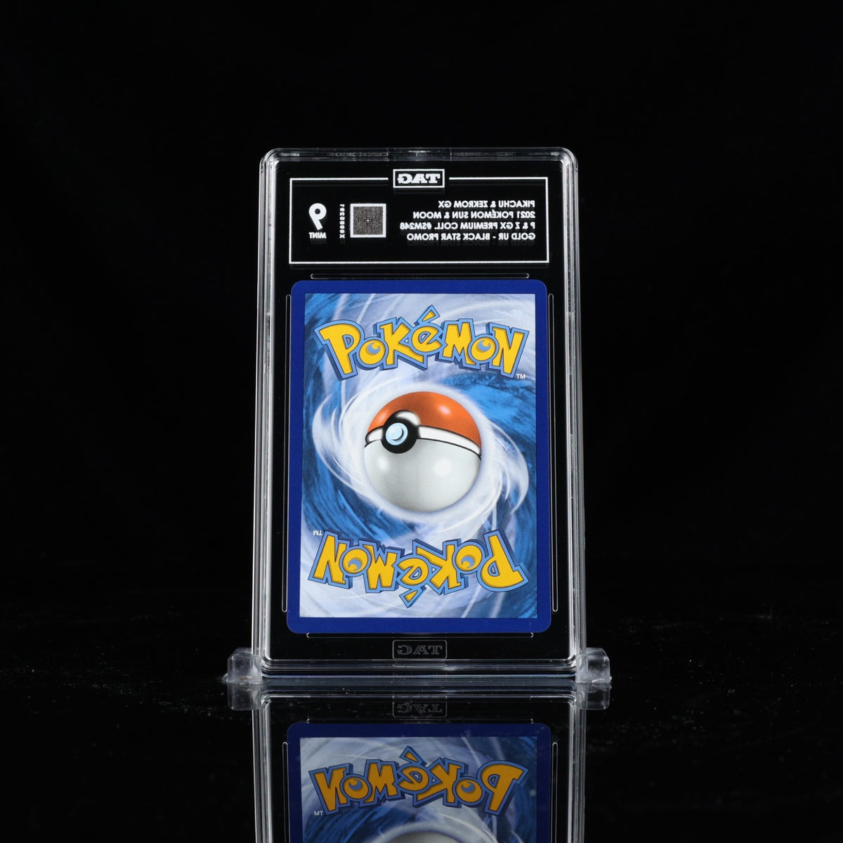 2021 POKEMON SM BLACK STAR PROMO #SM248 FULL ART/PIKACHU & ZEKROM GX TAG 9