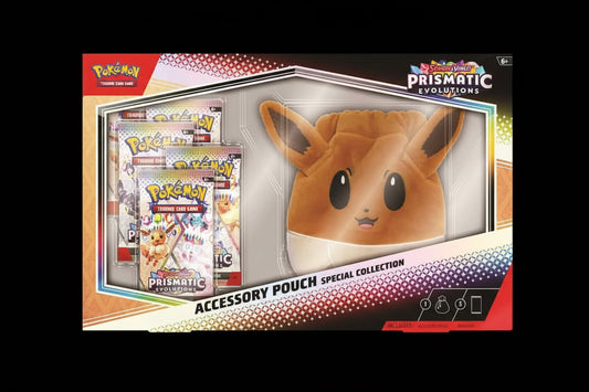 Prismatic Evolutions Accessory Pouch Special Collection # - SV: Prismatic Evolutions - Near Mint