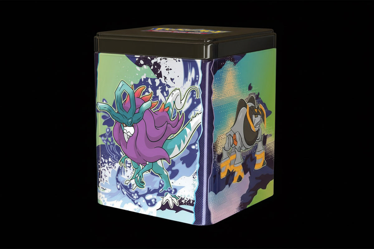 Pokemon Stacking Tin: Paradox Pokemon # - Miscellaneous Cards & Products - Near Mint
