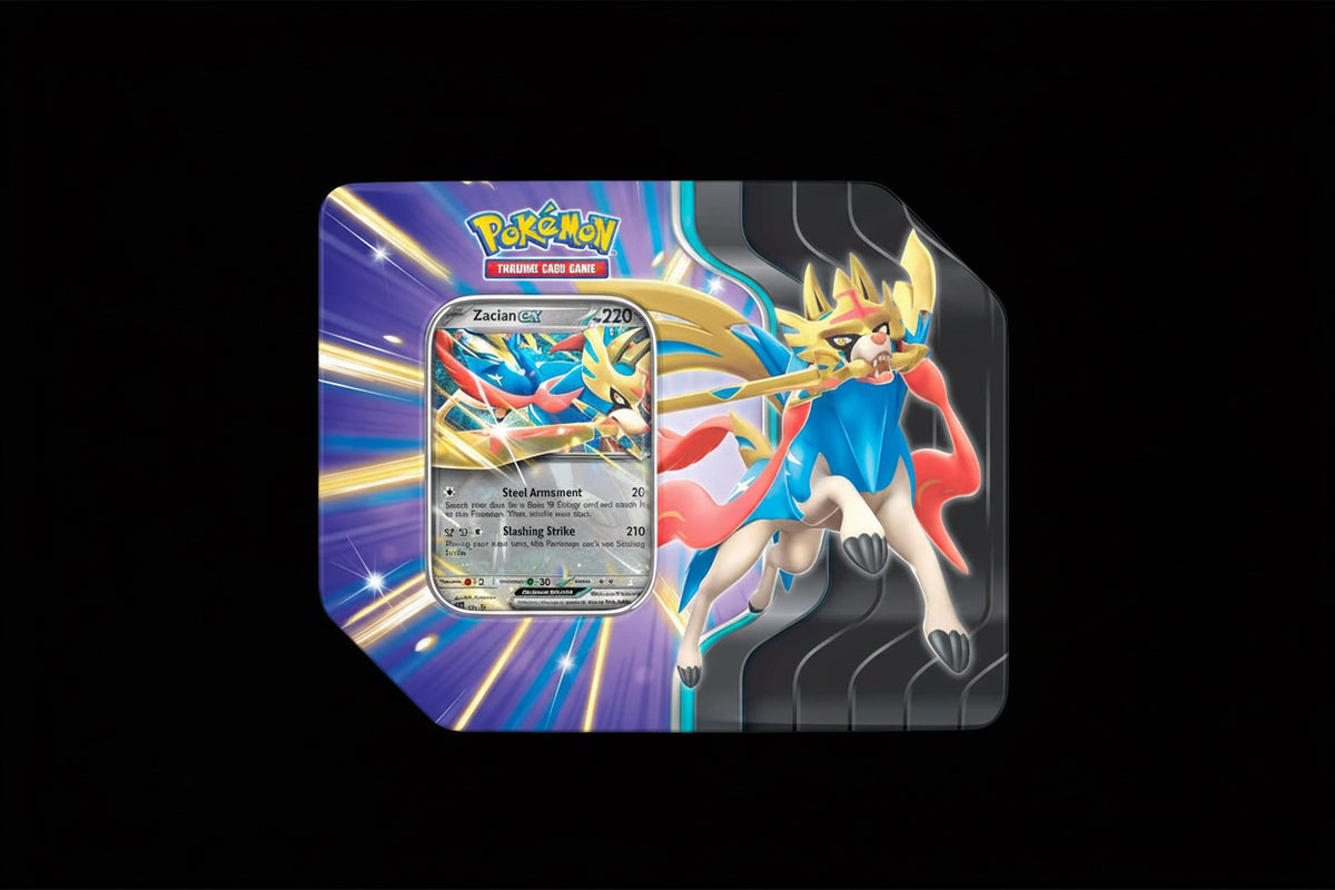 Slashing Legends Tin [Zacian ex] # - Miscellaneous Cards & Products - Near Mint