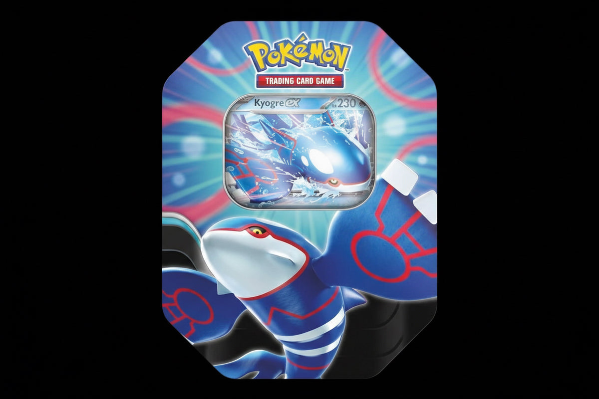 Azure Legends Tin [Kyogre ex] (International Version) # - Miscellaneous Cards & Products - Near Mint