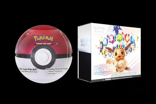 Sam's Club Prismatic Evolutions Elite Trainer Box and Pokéball # - Miscellaneous Cards & Products - Near Mint