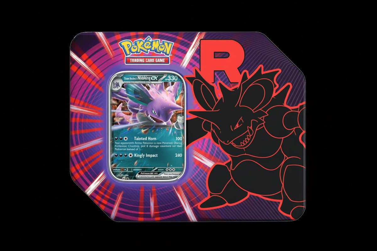 Team Rocket Tin [Team Rocket's Nidoking ex] # - Miscellaneous Cards & Products - Near Mint