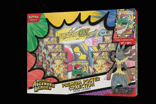 Premium Poster Collection: Mega Lucario # - ME: Ascended Heroes - Near Mint
