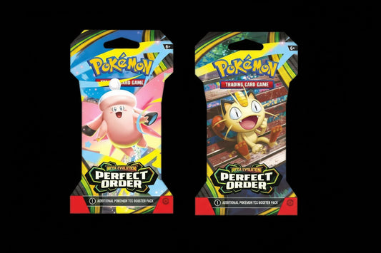 Perfect Order Sleeved Booster Pack Art Bundle [Set of 4] # - ME03: Perfect Order 