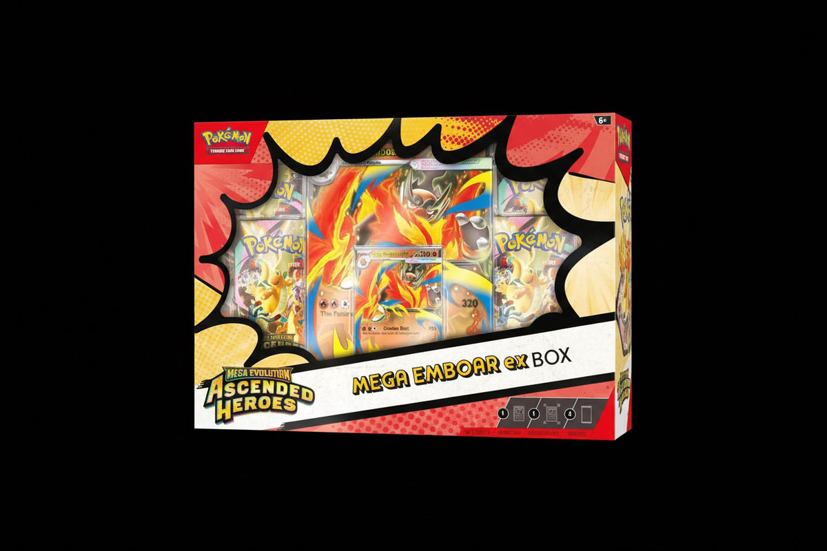 Ascended Heroes Mega Emboar ex Box # - ME: Ascended Heroes - Near Mint