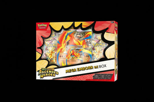 Ascended Heroes Mega Emboar ex Box # - ME: Ascended Heroes - Near Mint