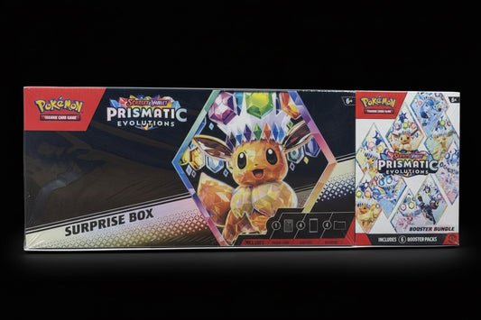 Prismatic Evolutions Booster Bundle + Surprise Box Bundle (Sam's Club) # - SV: Prismatic Evolutions - Near Mint