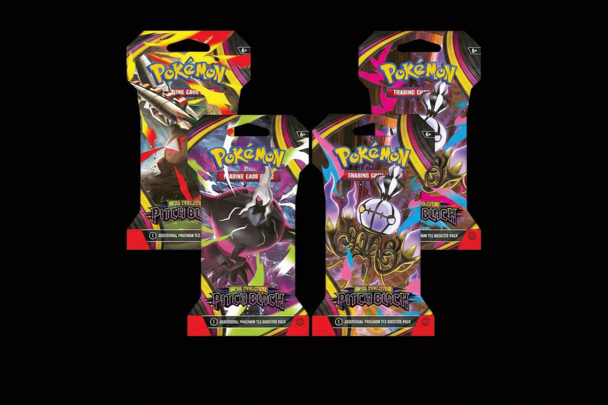 Pitch Black Sleeved Booster Pack Art Bundle