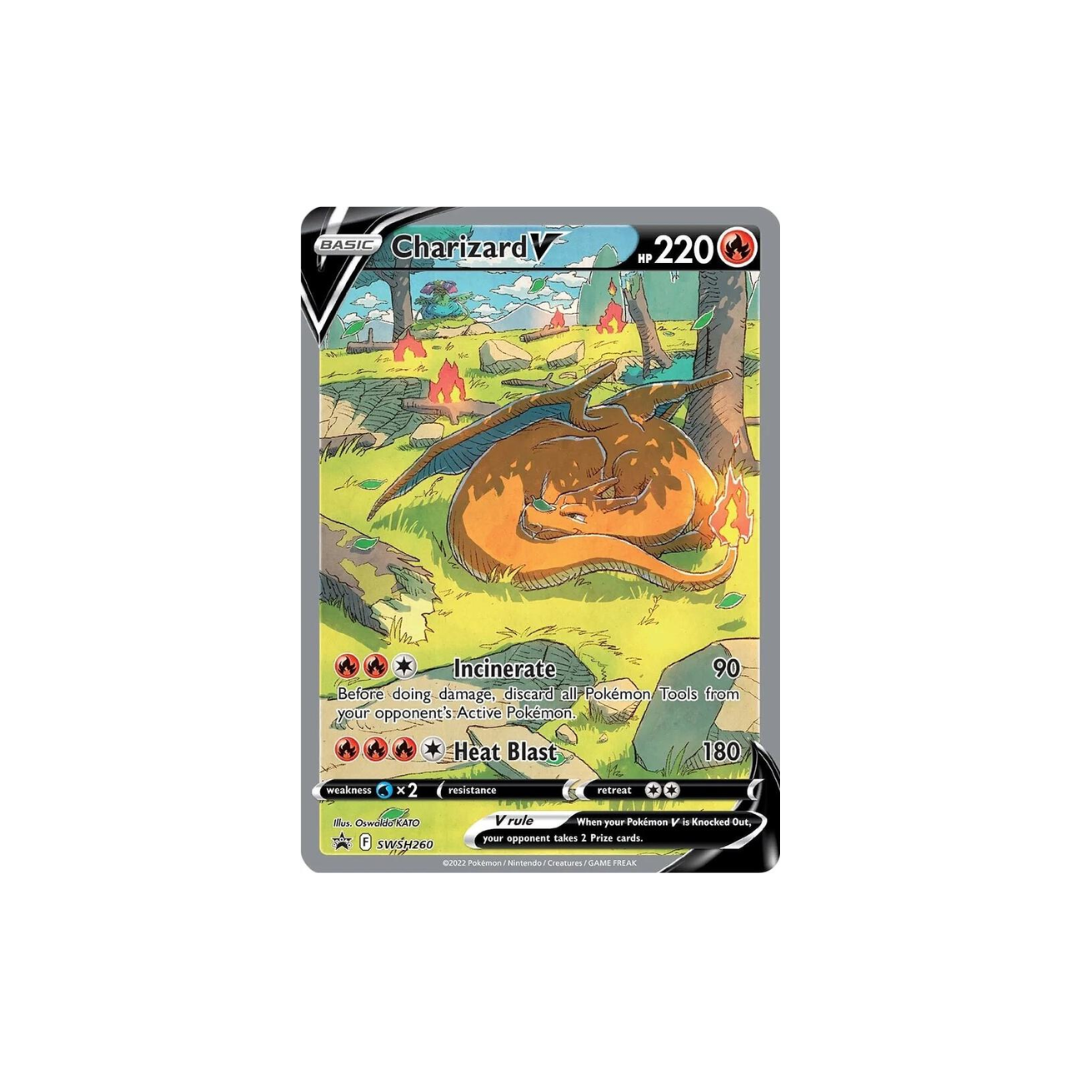 Charizard V - SWSH260 - SWSH: Sword & Shield Promo Cards (SWSD)