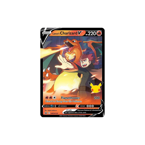 Lance's Charizard V - SWSH133 - SWSH: Sword & Shield Promo Cards (SWSD)